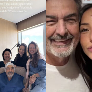 Pai de Sabrina Sato passa por nova cirurgia e ganha homenagem da filha: “Nosso campeão”