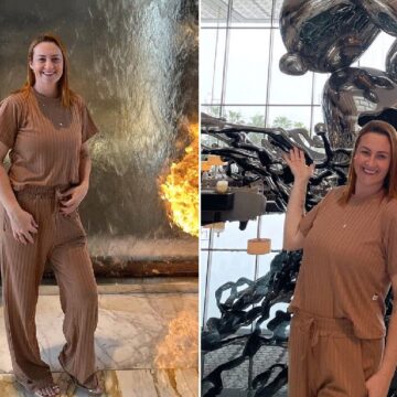 Babá da filha de Virginia Fonseca comemora viagem para Dubai: ‘Nunca imaginei’