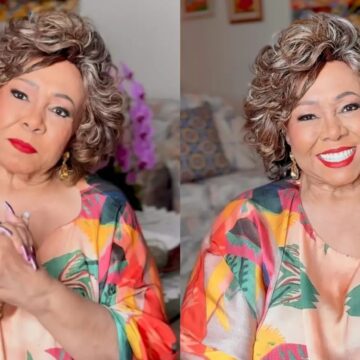 Alcione desmente boatos de internação e grava vídeo para tranquilizar fãs: ‘Estou com minha família’