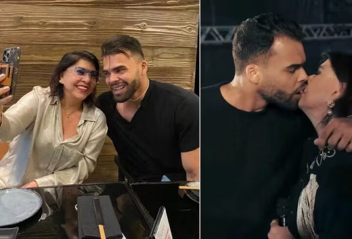 Após assumir romance com segurança de 44 anos mais jovem, Roberta Miranda revela: ‘Sou bi’
