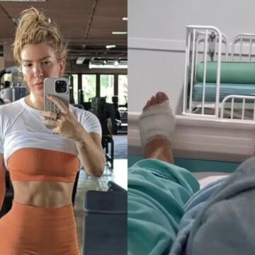 Lore Improta retoma treinos intensos após cirurgia nos pés e ‘um mês e meio sem andar’