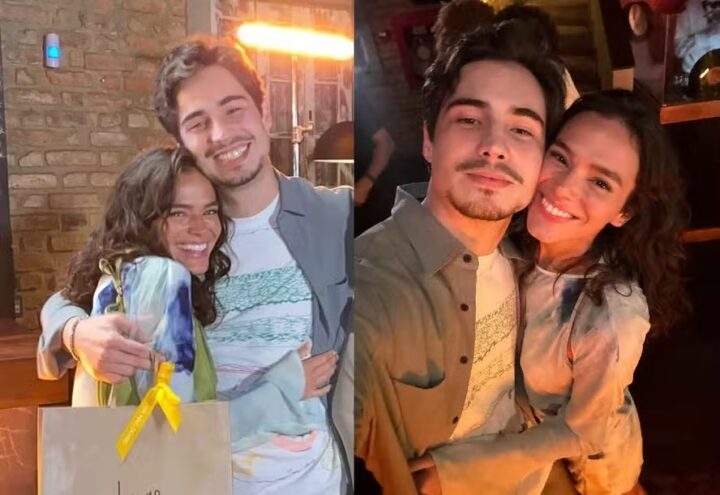 Intimidade nos bastidores levanta suspeitas de affair entre Bruna Marquezine e galã baiano