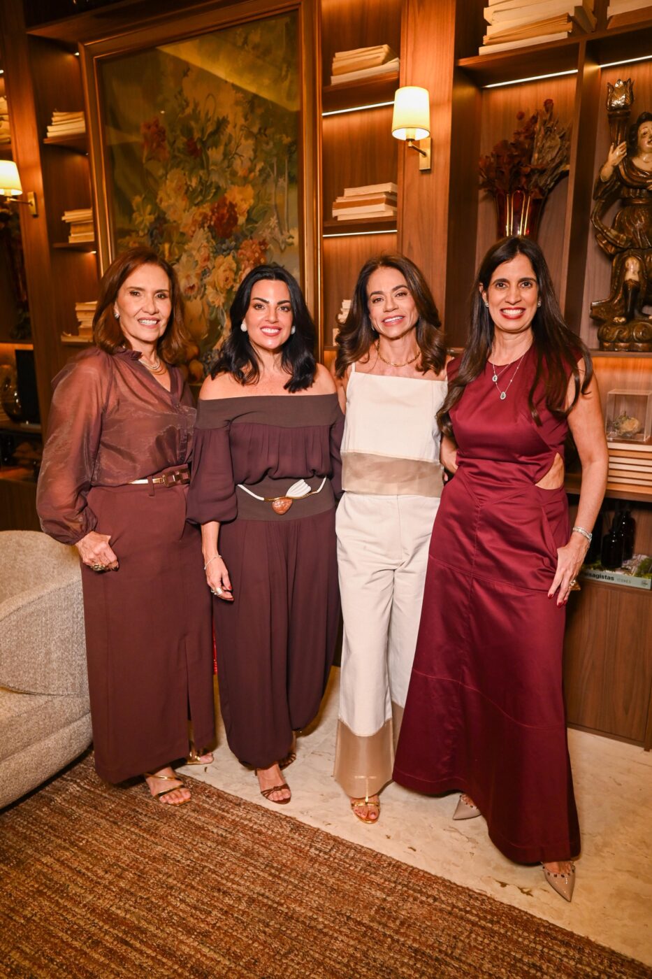Conceição Queiroz, Daniela Lopes, Roberta Coelho e Fernanda Bahia