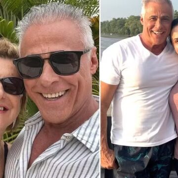 Casado com musa das pornochanchadas, Oscar Magrini vai ser avô pela 1ª vez