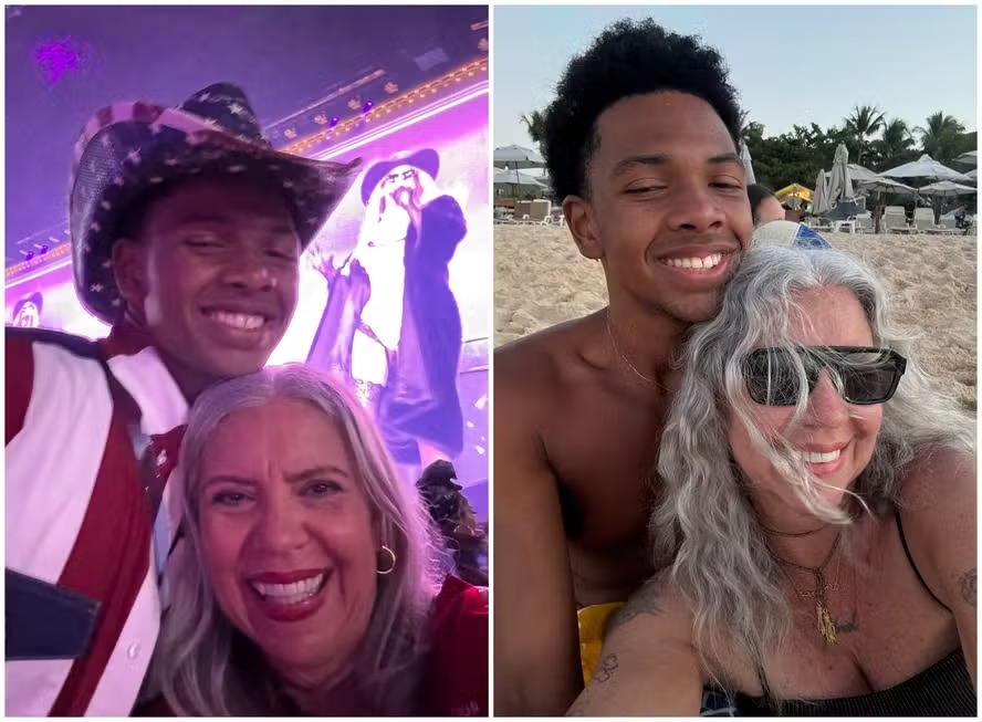 Astrid Fontenelle sobre filho de 16 anos: ‘Está se tornando um homem preto lindo, charmoso’