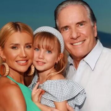 Roberto Justus revela sonho de ver a caçula casar e resposta da esposa intriga: ‘Tá me chamando de velho?’