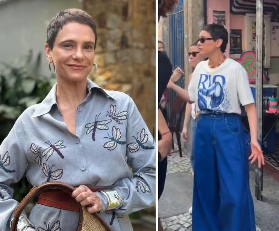 Malu Galli é ‘cobrada’ por telespectadora na rua após Tia Celina trair Raquel em ‘Vale tudo’