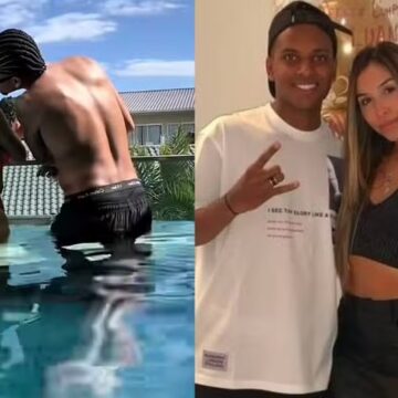 Ex de Rodrygo Goes, influenciadora engata namoro com outro jogador