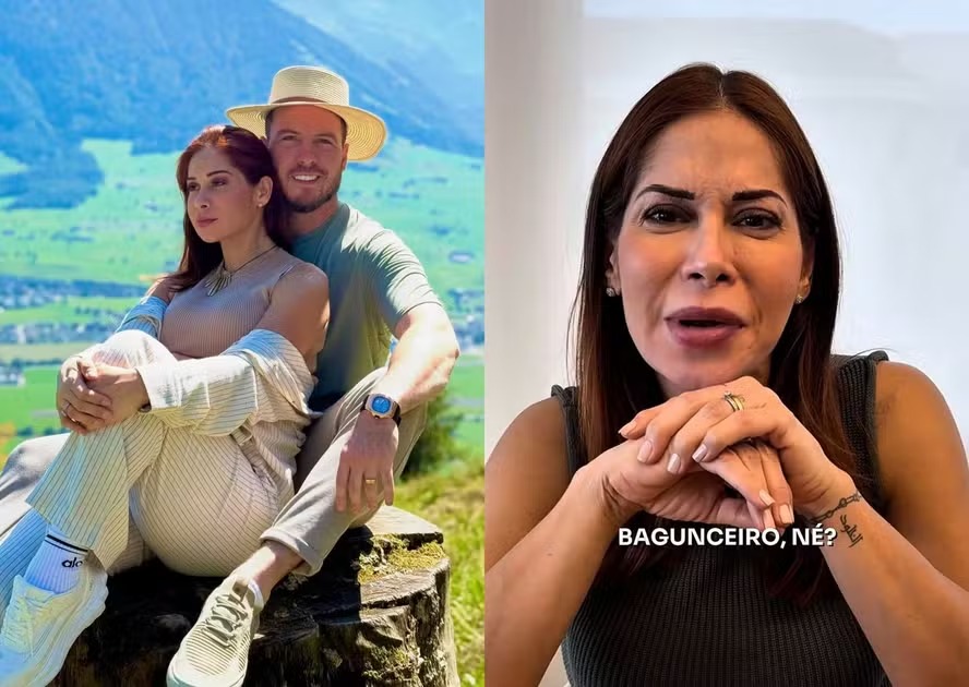 Maíra Cardi diz que não reclama de bagunça de Thiago Nigro para não comprometer casamento