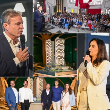 Grupo André Guimarães promove evento para lançar empreendimento de alto padrão na orla de Jaguaribe; veja fotos