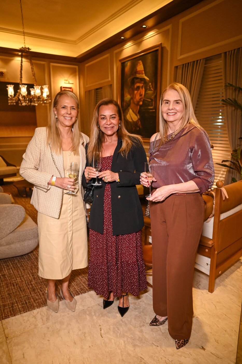 Fátima Trocoli, Denise Azevedo e Cristina Trocoli Góis