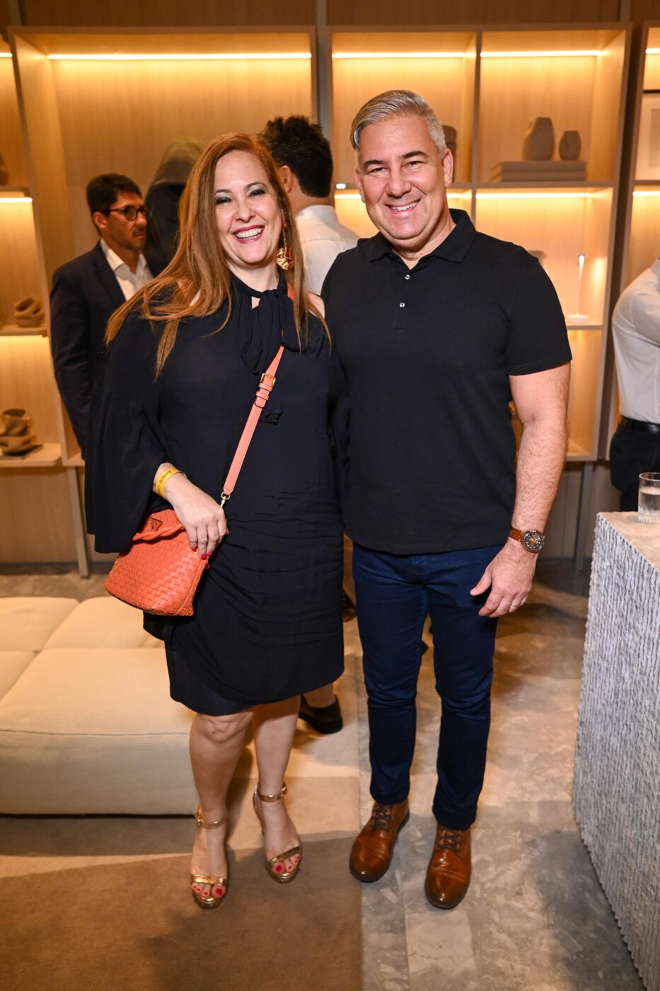 Cláudia Colavolpe e Hugo Flavio Júnior