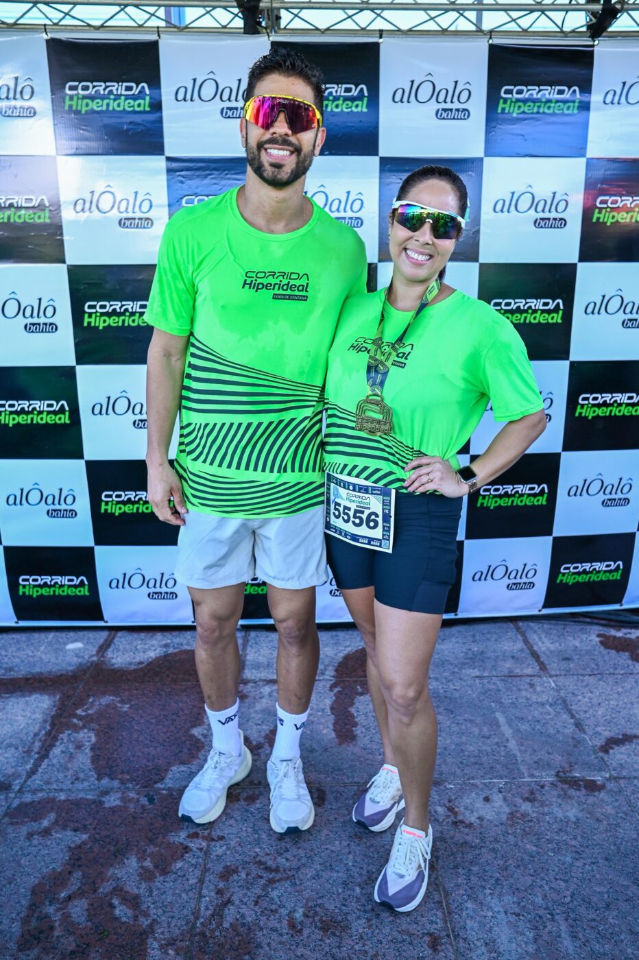 Michel Yuri e Luanna Porto