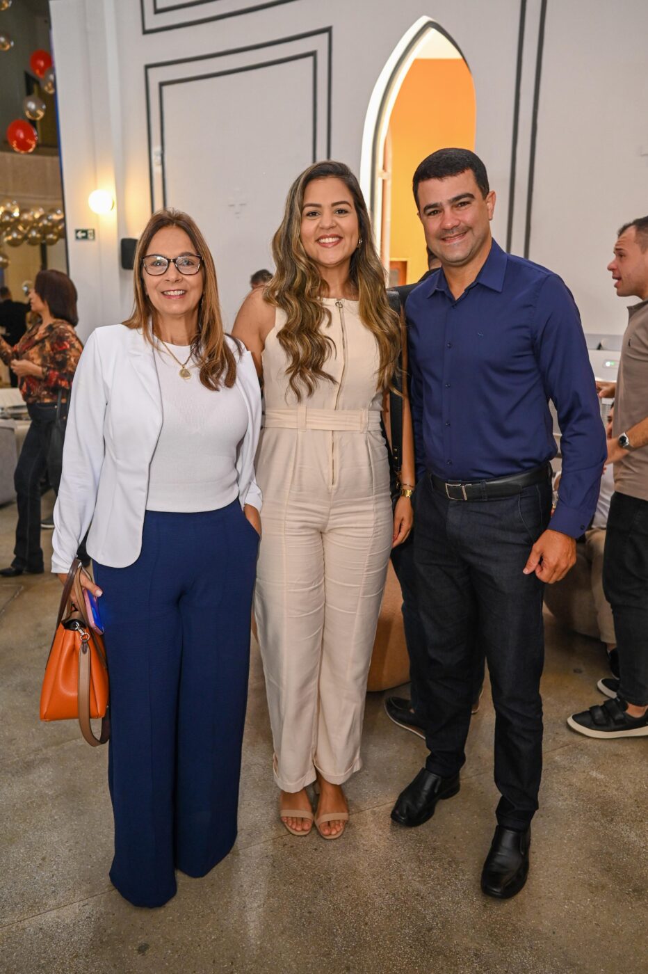 Virgínia Maia, Ludmilli Azevedo e Luciano Sabino