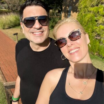 Ana Hickmann celebra programa especial com Edu Guedes após 16 anos