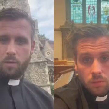 ‘Padre gato’ recebe enxurrada de comentários após postar vídeo apresentando igreja: ‘Quero pecar’