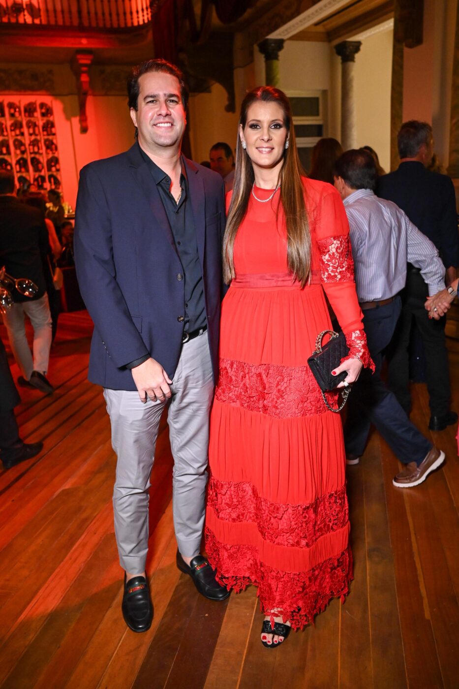 Diego Ribeiro e Renata Barreto