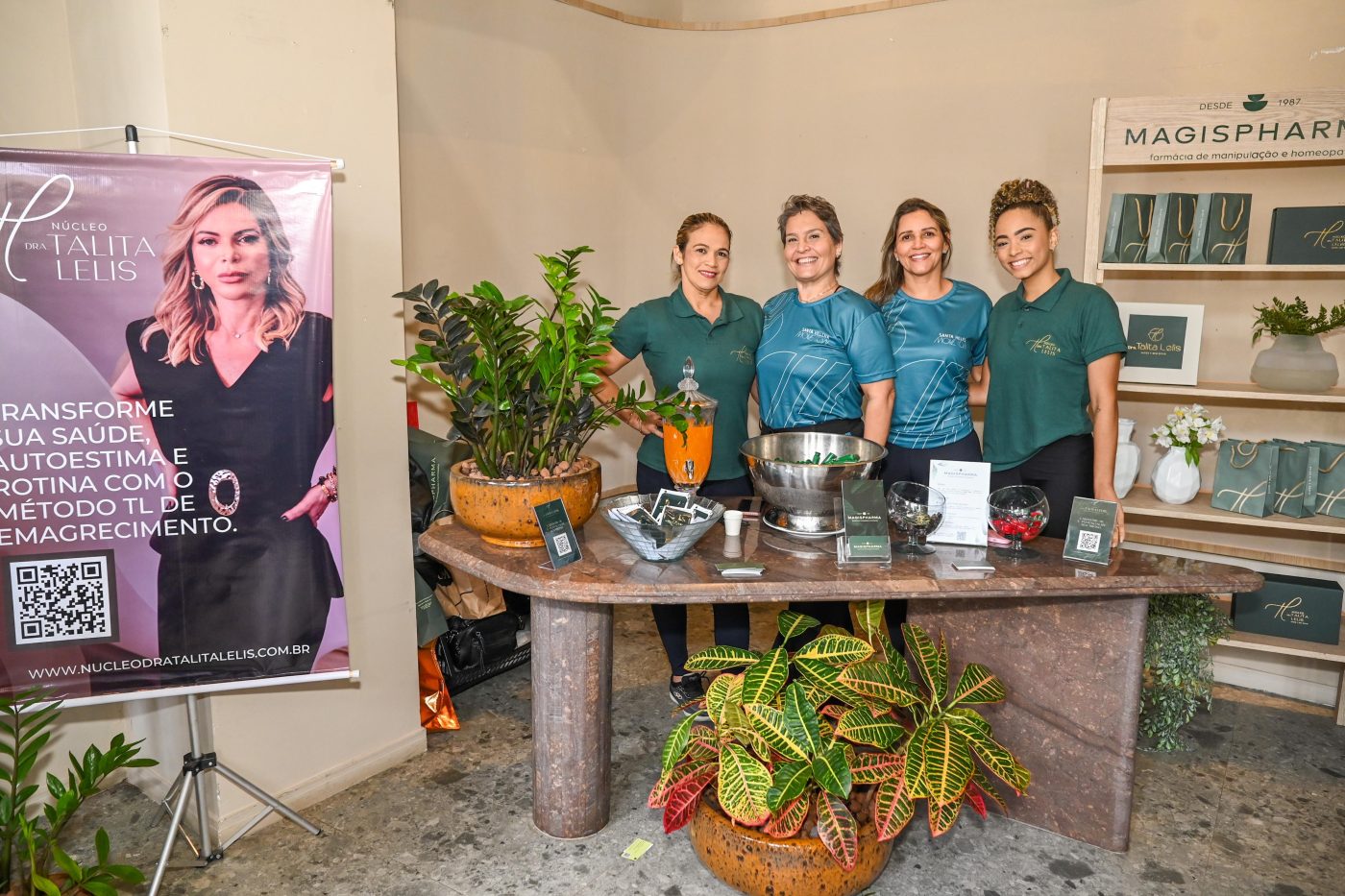 Susana Bacelar, Ana Angélica, Daniela Lelis e Eduarda Argolo