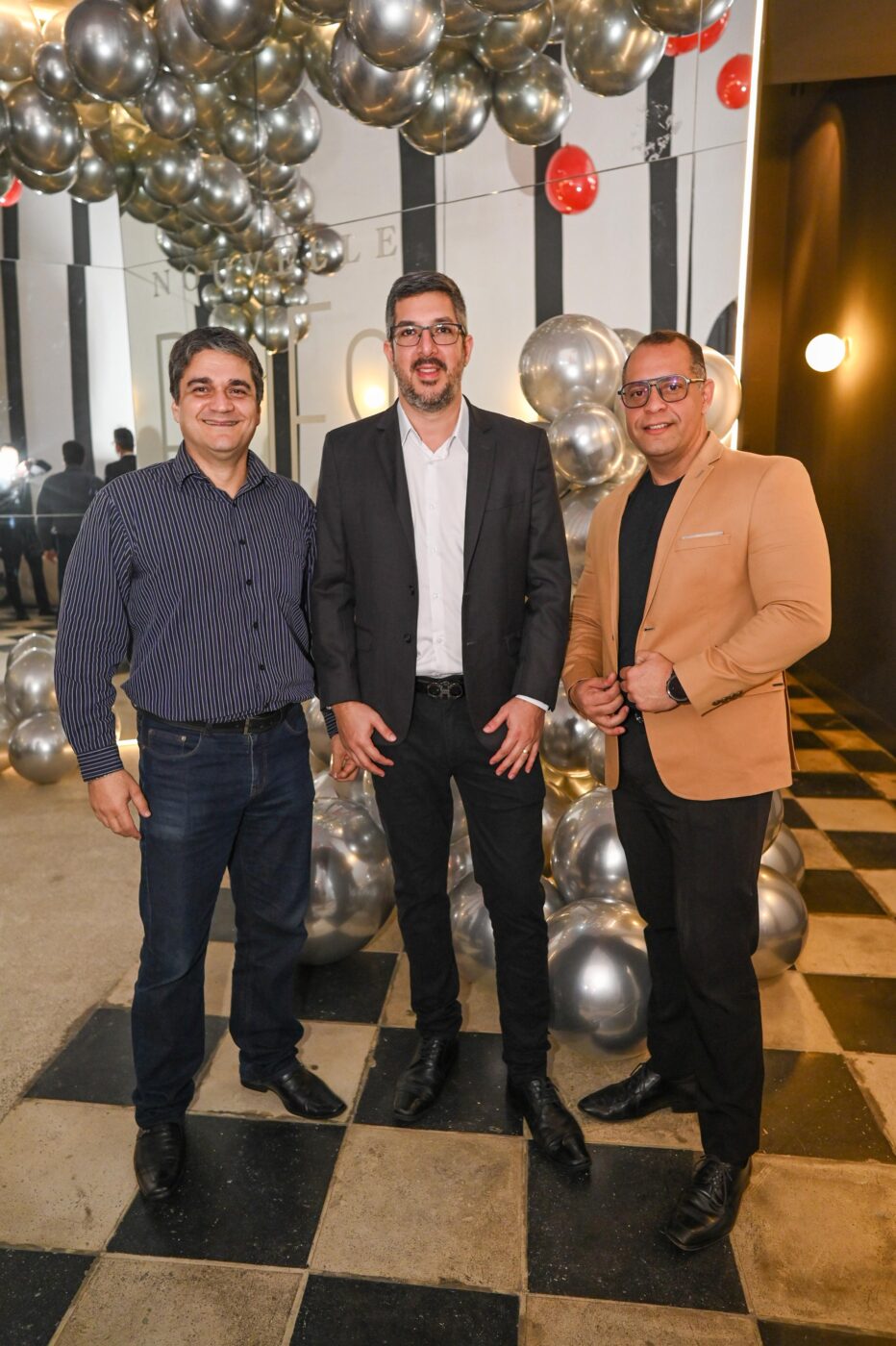 Vinicius Rocha, Fábio Andrade e Alan Rocha