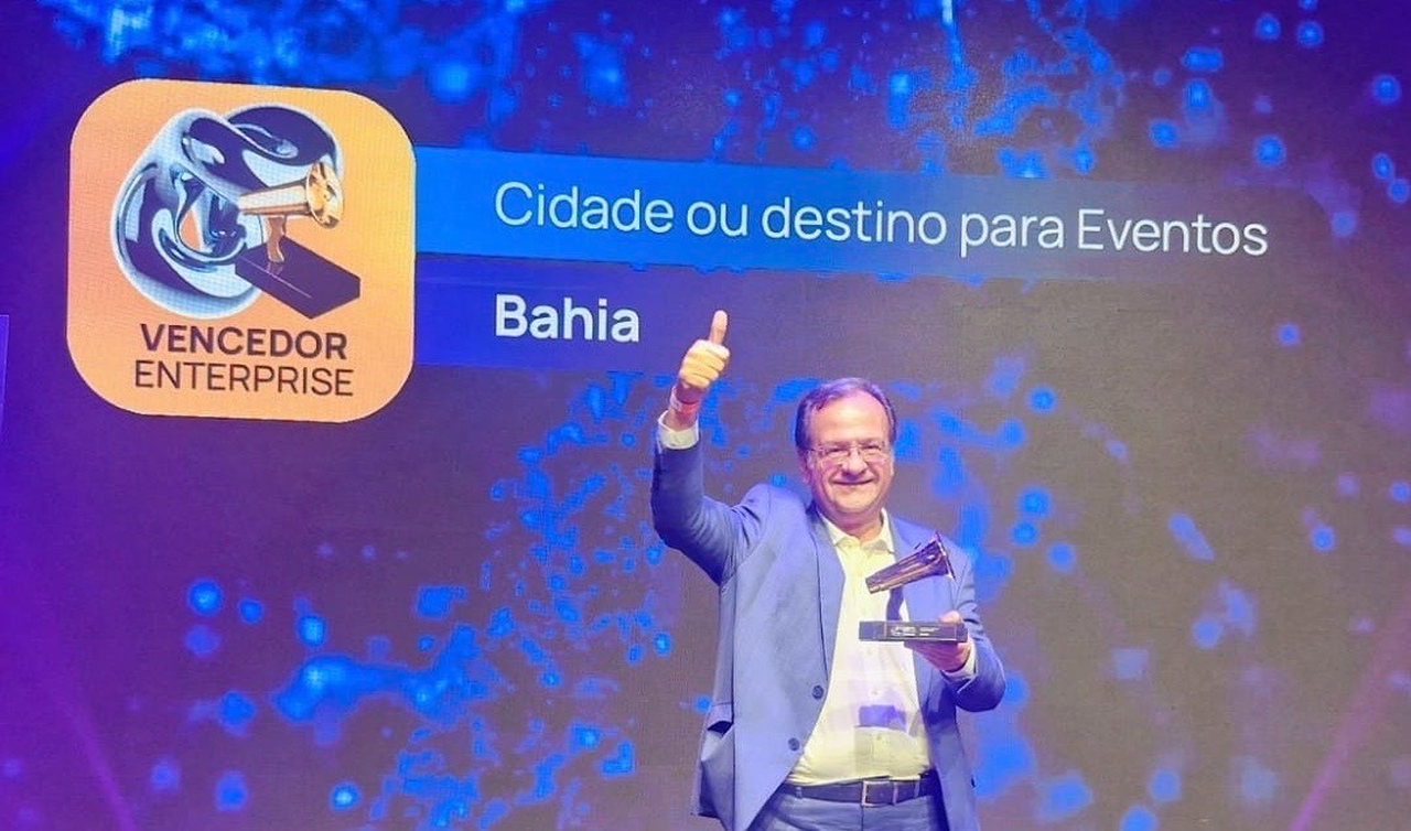 Bahia vence prêmio de melhor destino do Brasil para eventos e congressos