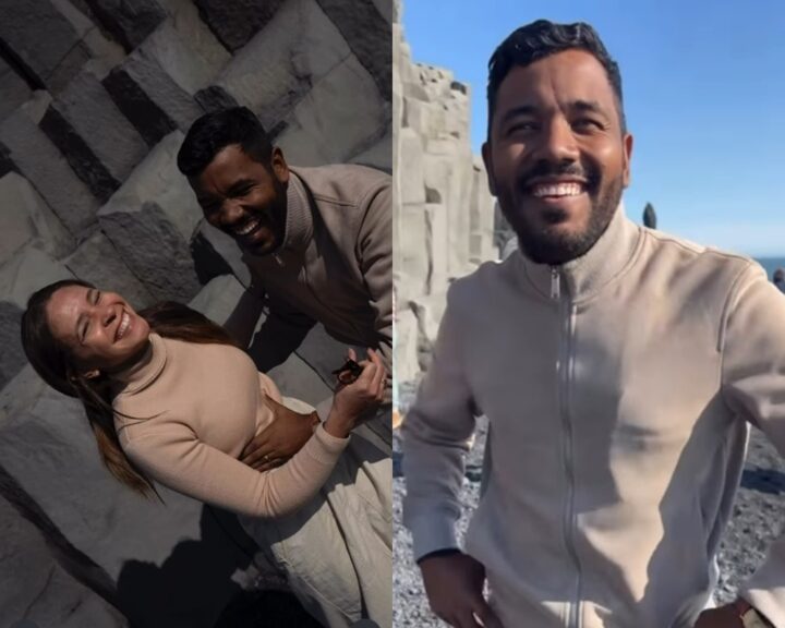 Casal de baianos cruza com fotógrafo na Islândia e encontro inusitado viraliza; assista