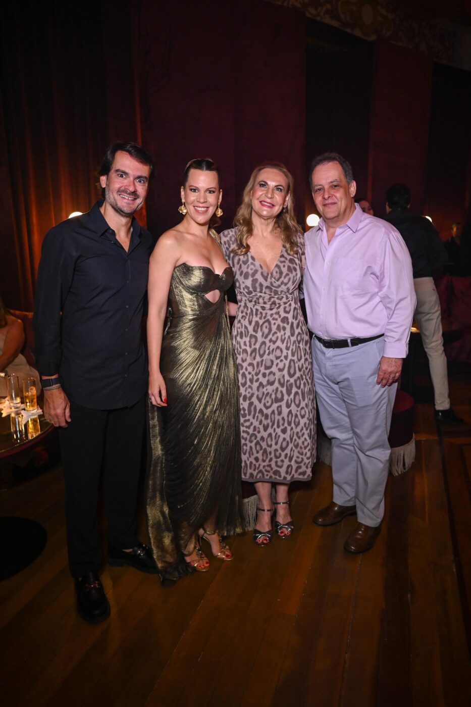 Renato Porto, Martina Cedraz, Ilka e Guto Almendra