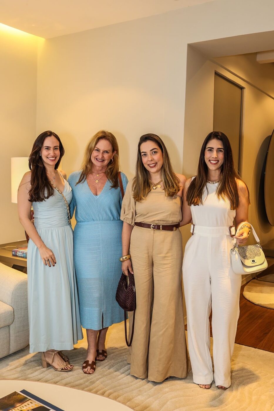 Gabriella Machado, Verônica Cunha Guedes, Adila Andrade e Sara Cardoso