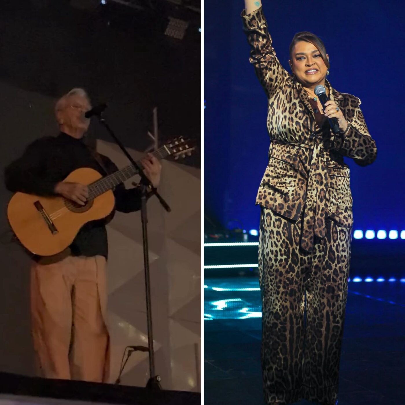 Caetano Veloso homenageia Preta Gil durante show no Festival de Inverno do Rio; veja vídeo