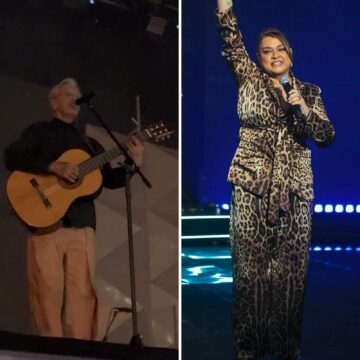 Caetano Veloso homenageia Preta Gil durante show no Festival de Inverno do Rio; veja vídeo