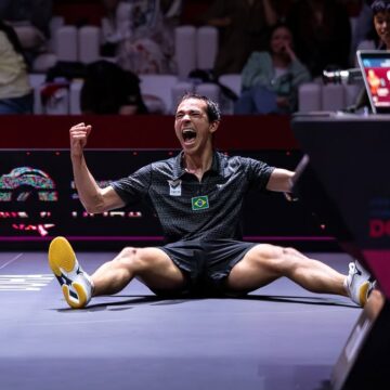 Hugo Calderano conquista título inédito e chega à 26ª vitória seguida no circuito mundial de tênis de mesa