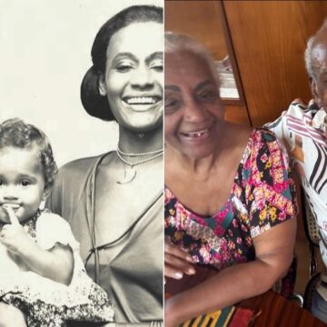 Camila Pitanga resgata registro de infância em família e se declara: “Minha vida”