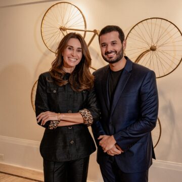 Geyze Diniz e André Farias reúnem empresários para jantar com talk de Karla e Juliana Felmanas, da Cimed