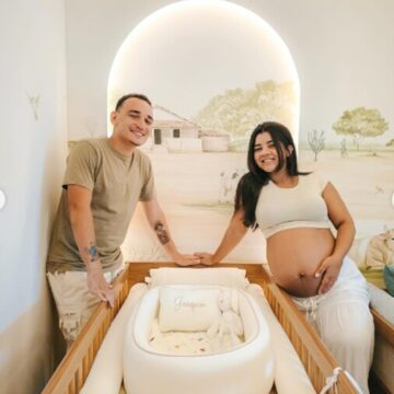 Ary Mirelle e João Gomes encantam público ao mostrar decoração do quarto do filho caçula; veja