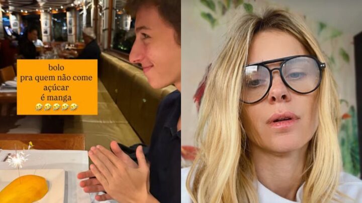 Carolina Dieckmmann rebate críticas após substituir bolo por manga em aniversário do filho