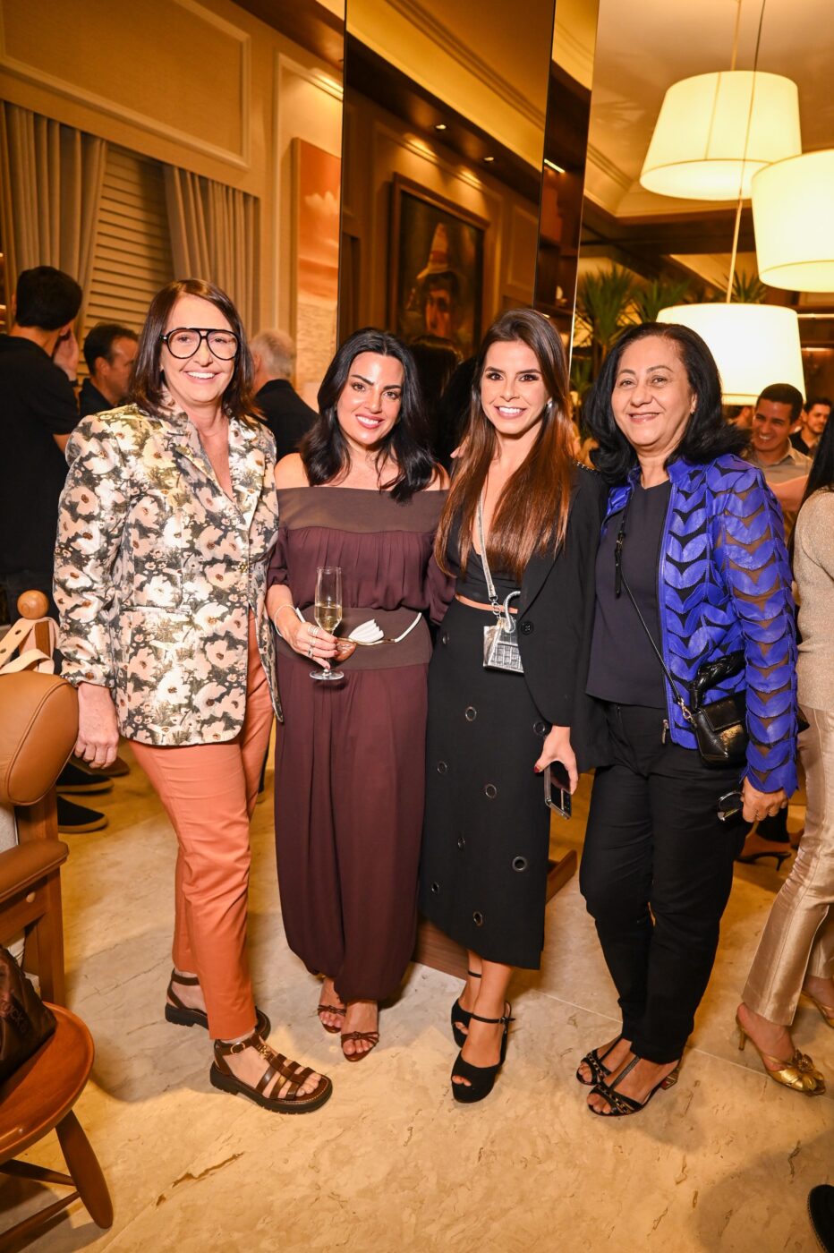Soraya Bellelli, Daniela Lopes, Regina Rodrigues e Nete Araújo
