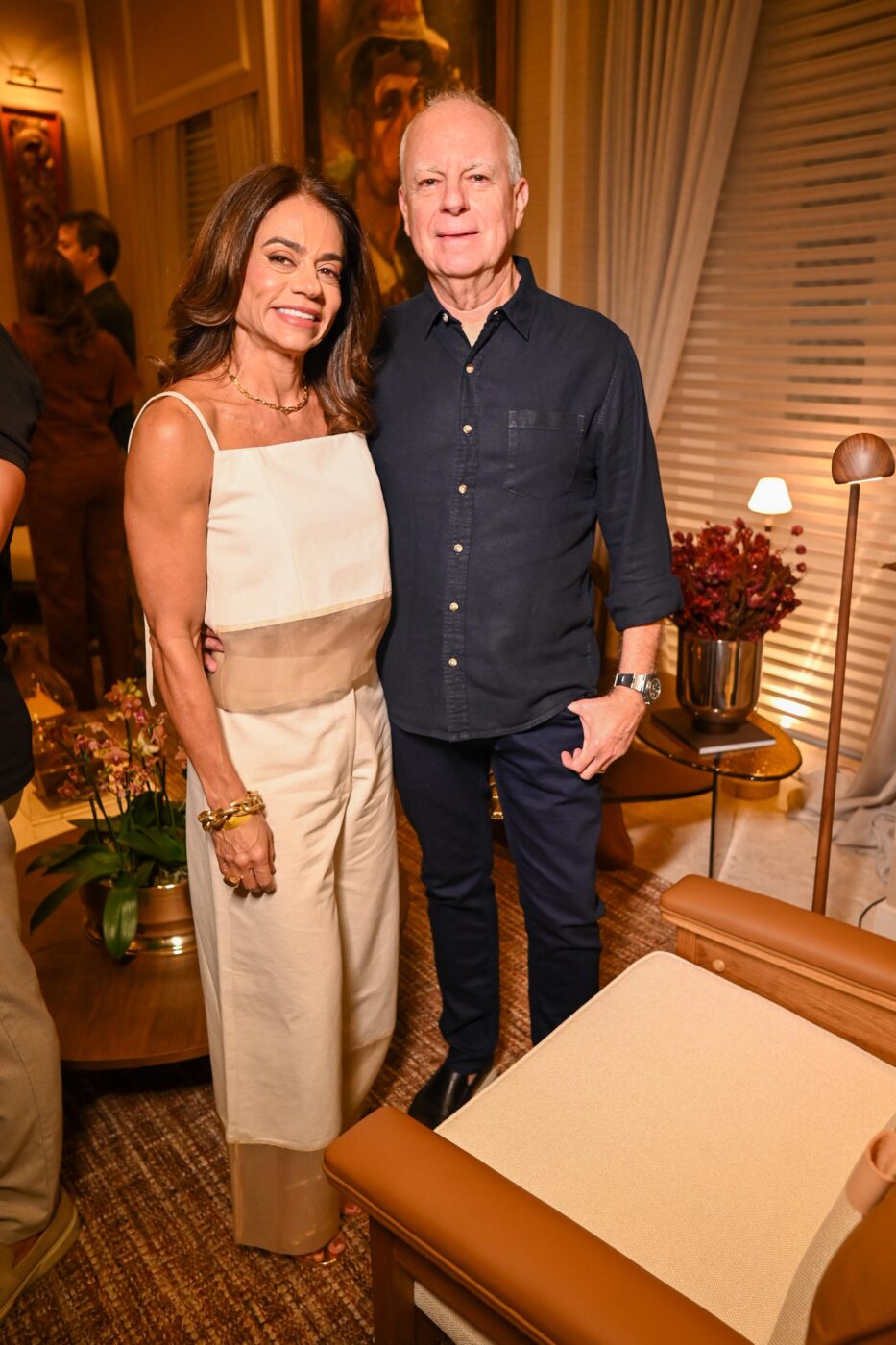 Roberta e Paulo Coelho