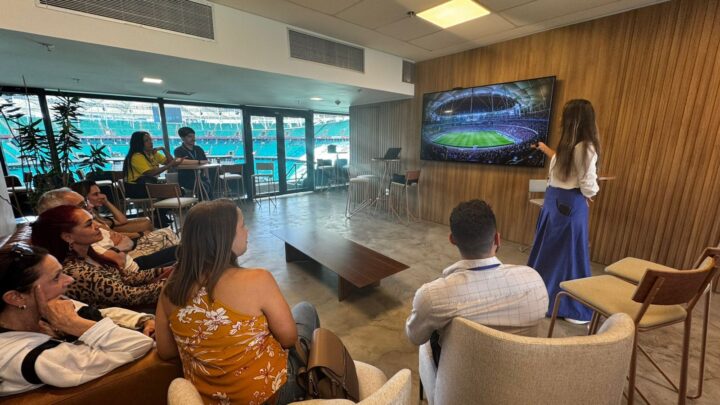 Arena Fonte Nova recebe produtores de eventos nacionais para conhecer estrutura