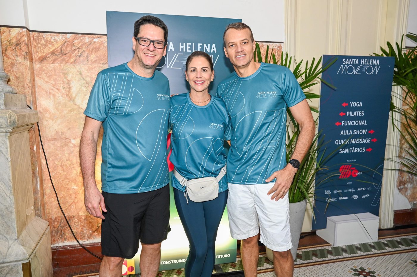 Marcelo Athayde, Luciana Villas Boas e Igor Pontes