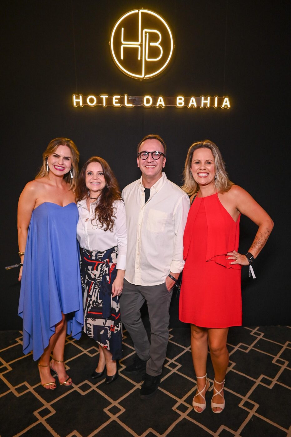 Lilian Cortez, Natalia Maturana, Pablo Torres e Fernanda Oliveira