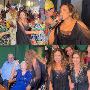 Daniela Mercury celebra 60 anos com festa em Salvador e recebe Medalha 2 de Julho