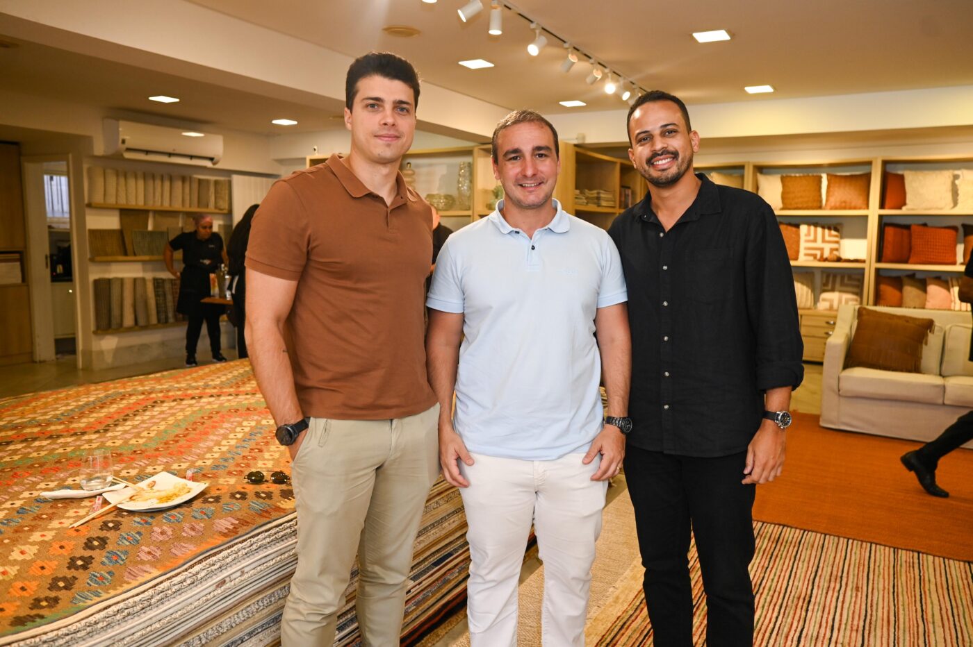 Alex Álem, Vitor Andrade e Rafael Souza
