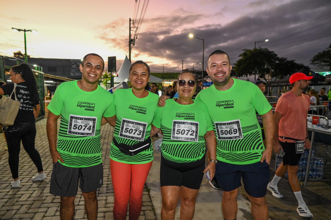 Robson Cerqueira, Adélia Pereira, Ednalva Oliveira e Eduardo Oliveira