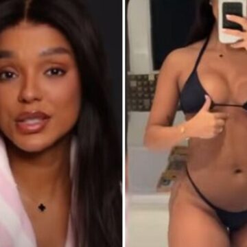 Brunna Gonçalves desabafa sobre mudanças no corpo após gravidez: ‘Não me reconheço no espelho’