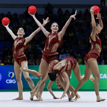 Histórico! Brasil conquista medalha inédita no Mundial de Ginástica Rítmica