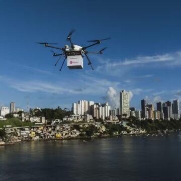 Salvador se destaca com entregas por drones e lidera inovação logística no Brasil