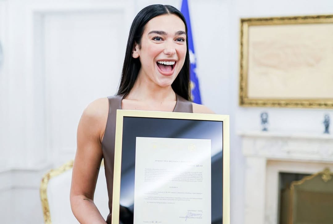 Dua Lipa recebe cidadania do Kosovo: ‘Gratidão infinita’