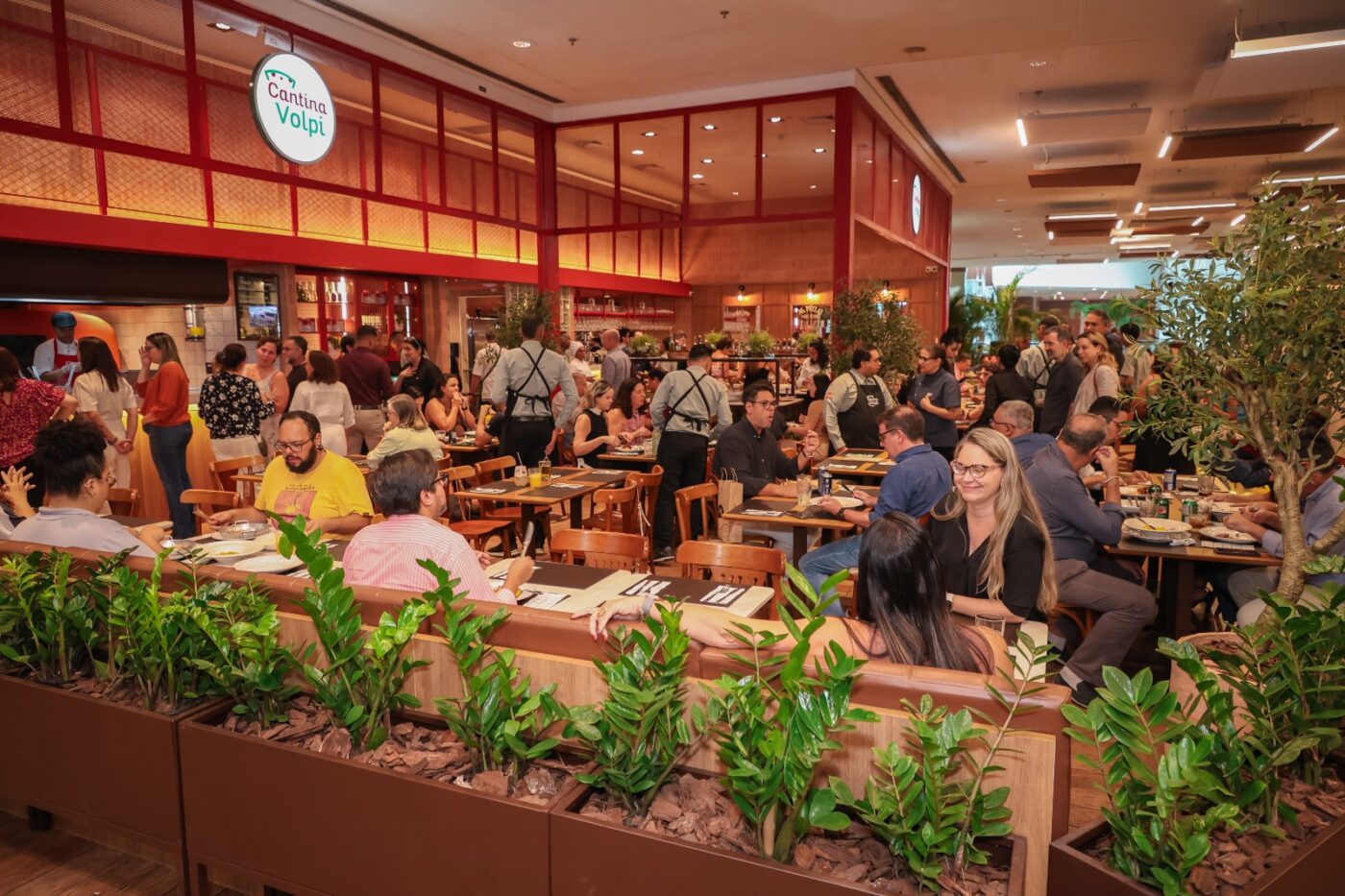Cantina Volpi inaugura nova unidade em shopping de Salvador com buffet livre e rodízio de pizza