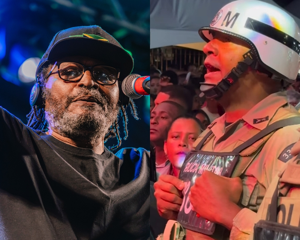 PM viraliza ao cantar música de Edson Gomes durante show no sul da Bahia