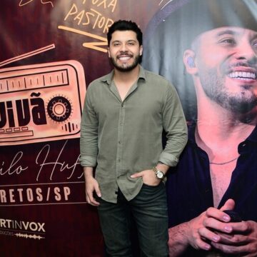 Murilo Huff encanta público com imagem de Nossa Senhora personalizada com fotos do filho Léo; veja