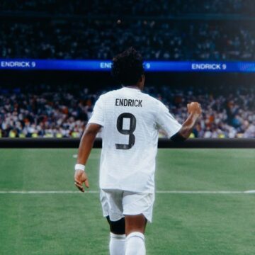 Endrick substitui Mbappé e será o camisa 9 do Real Madrid